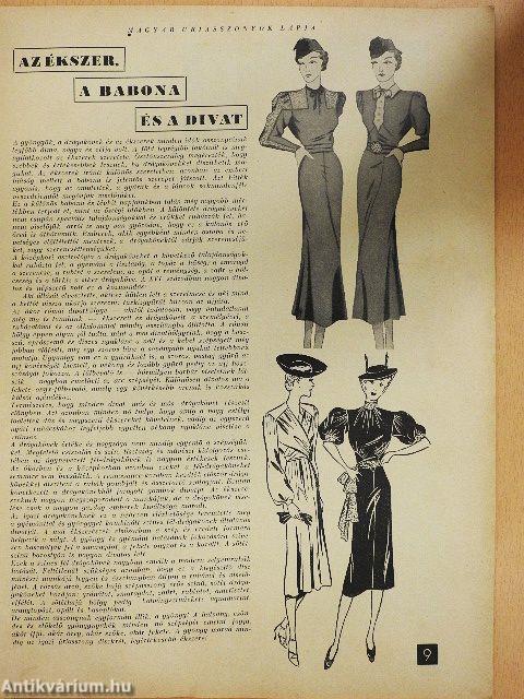 Magyar Uriasszonyok Lapja 1938. november 10.