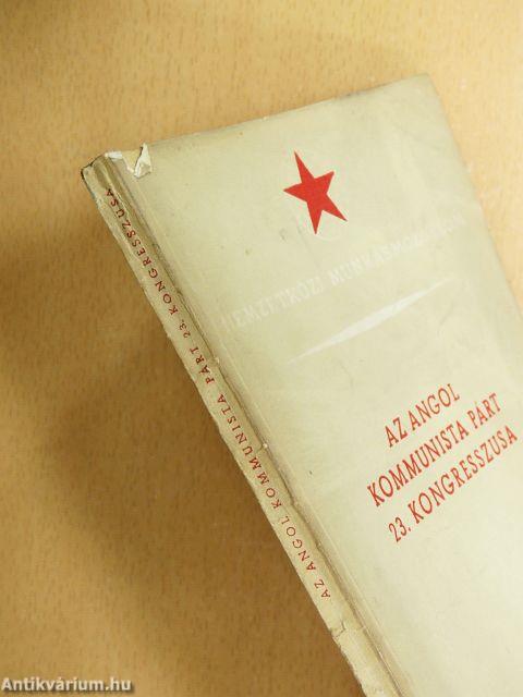 Az Angol Kommunista Párt 23. kongresszusa