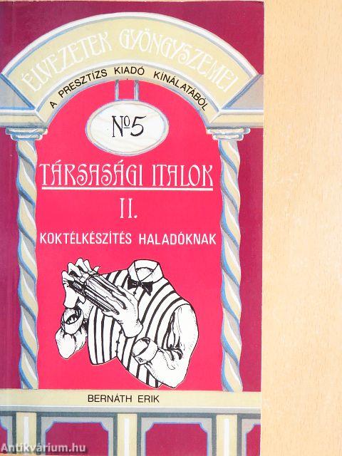 Társasági italok II.