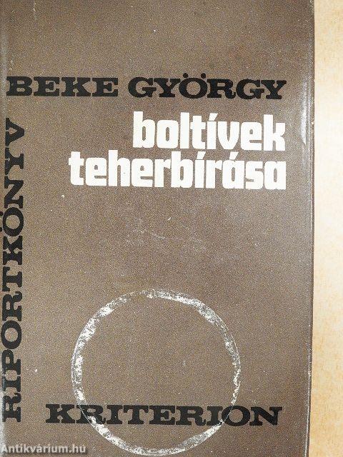 Boltívek teherbírása
