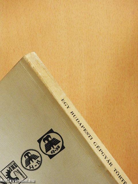 Egy budapesti gépgyár története