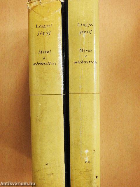Mérni a mérhetetlent I-II.
