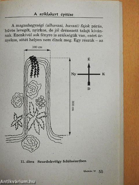 A sziklakert építése