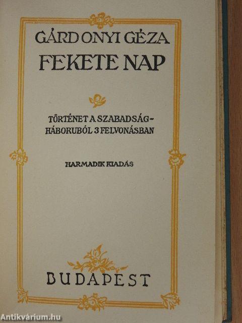 Fehér Anna/Fekete nap