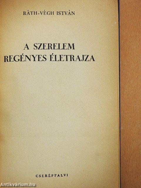A szerelem regényes életrajza