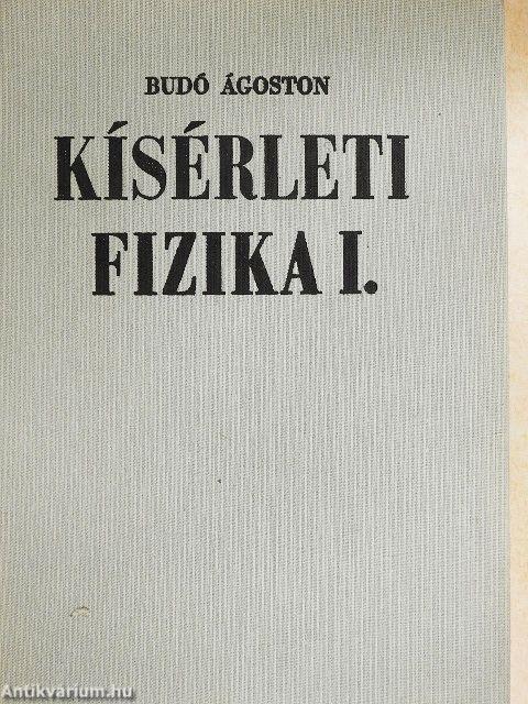 Kísérleti fizika I.