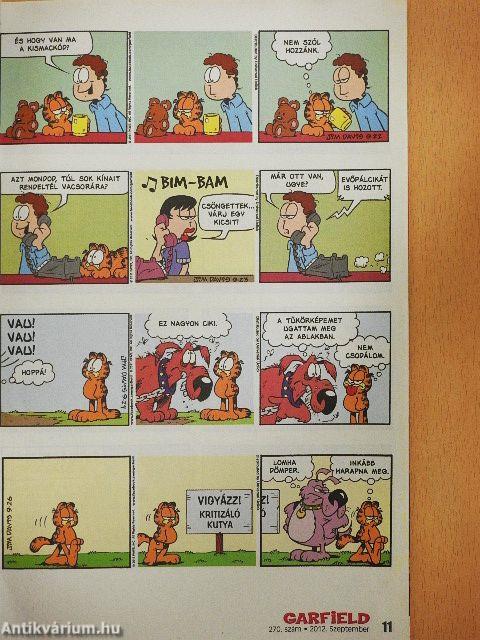 Garfield 2012. szeptember