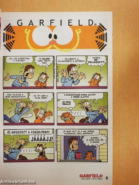 Garfield 2012. május