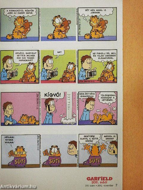 Garfield 2012. november
