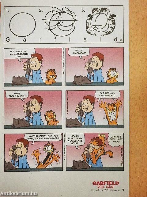 Garfield 2012. november