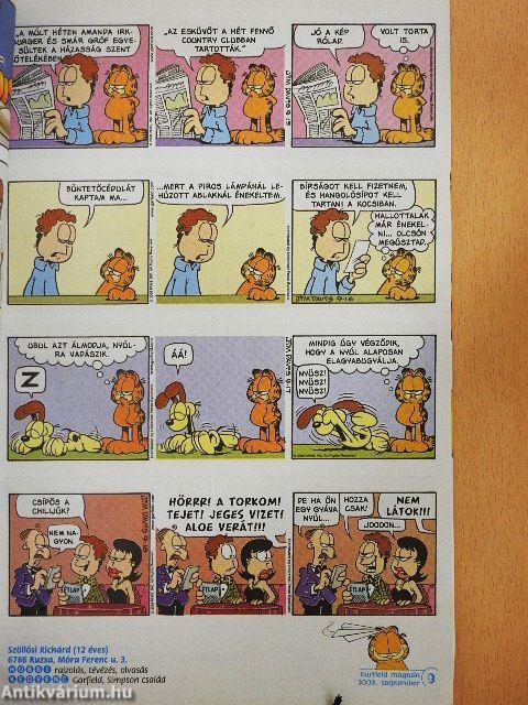 Garfield 2009/9. szeptember