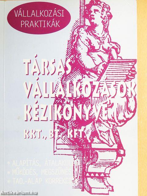 Társas vállalkozások kézikönyve