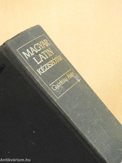 Magyar-latin kéziszótár