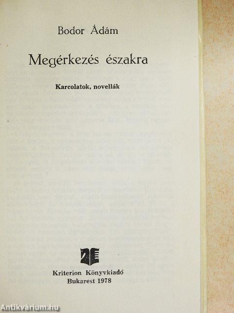 Megérkezés északra