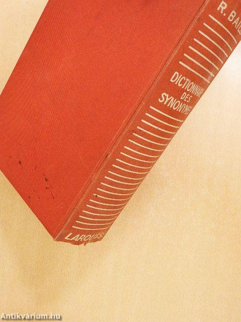 Dictionnaire des synonymes de la langue francaise