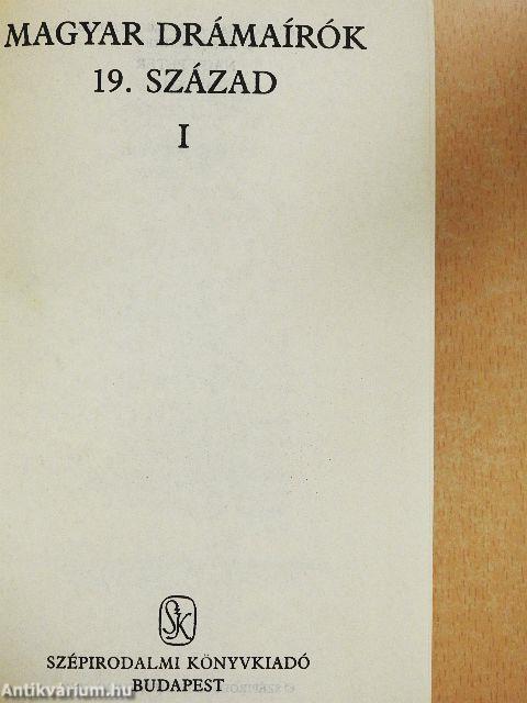 Magyar drámaírók 19. század I-II.