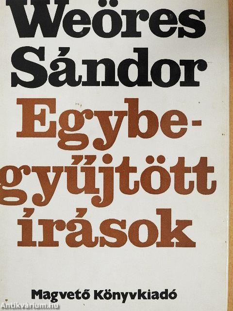 Egybegyűjtött írások 3. (töredék)