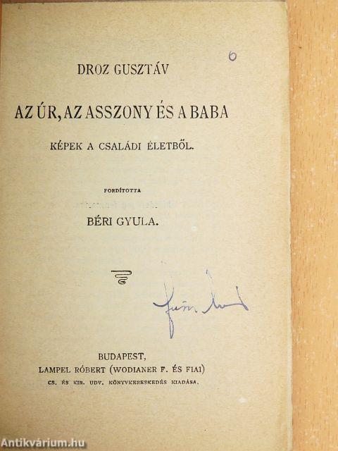 Az úr, az asszony és a baba