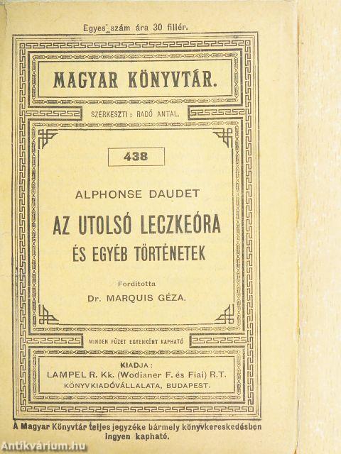 Az utolsó leckeóra