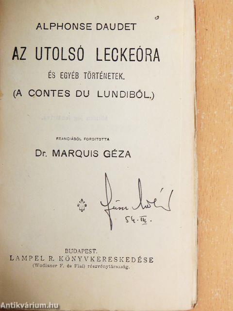 Az utolsó leckeóra