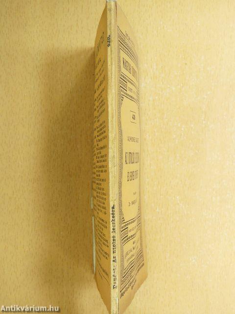 Az utolsó leckeóra