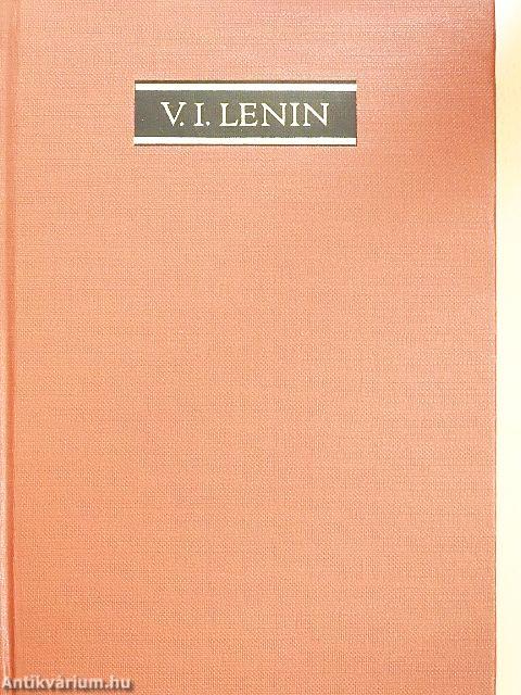 V. I. Lenin összes művei 39.
