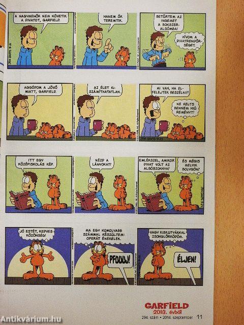 Garfield 2014. szeptember