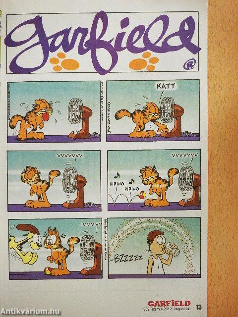 Garfield 2012. augusztus