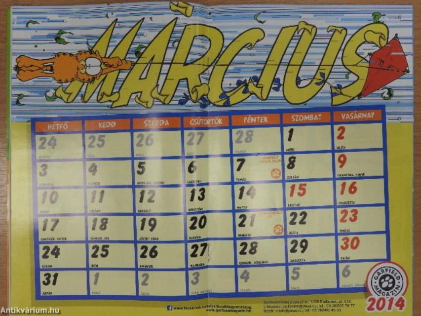 Garfield 2014. február