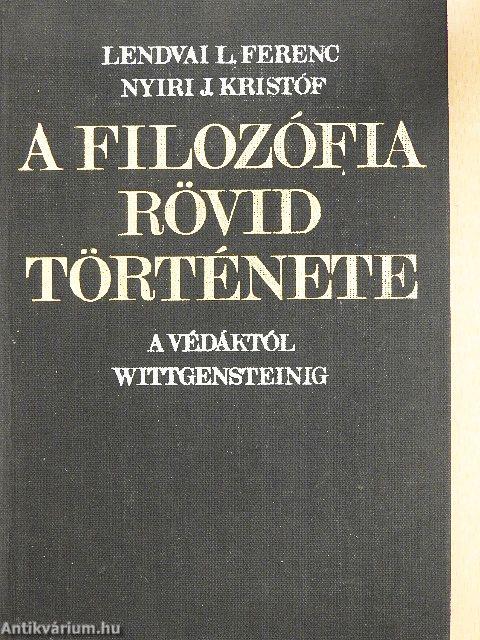A filozófia rövid története