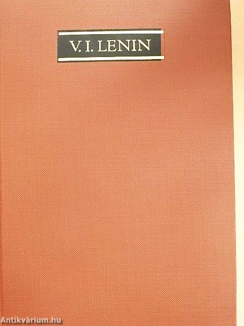 V. I. Lenin összes művei 7.