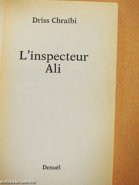 L'inspecteur Ali
