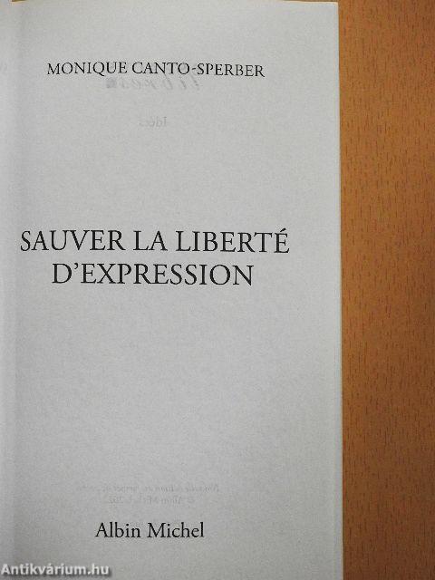 Sauver la Liberté d'Expression