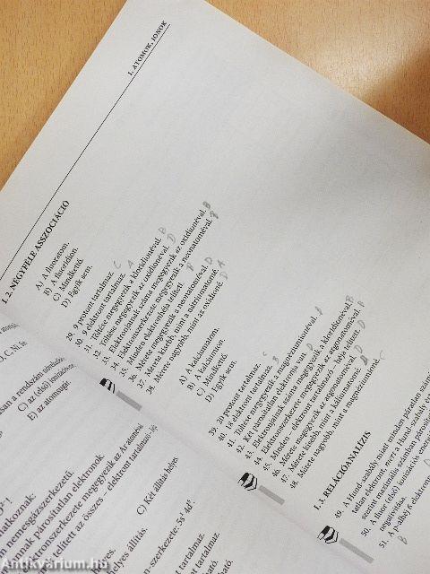 Kémia feladatgyűjtemény a kétszintű érettségire