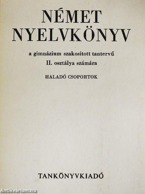 Német nyelvkönyv II.