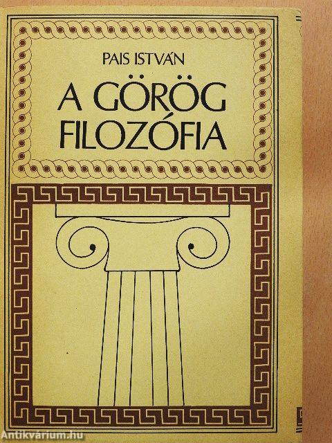 A görög filozófia
