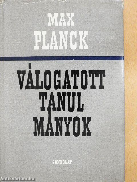 Válogatott tanulmányok