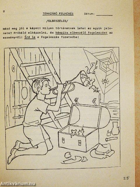 Teljesítménymérő füzet - Magyar nyelv és irodalom 4. osztály