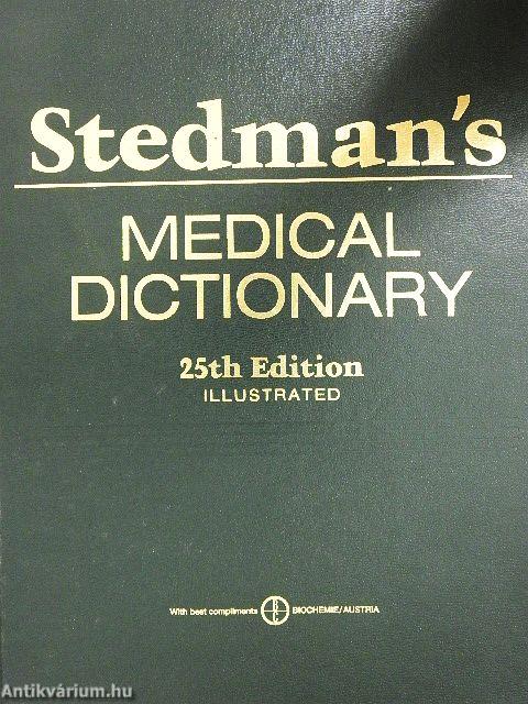 Stedman's Medical Dictionary