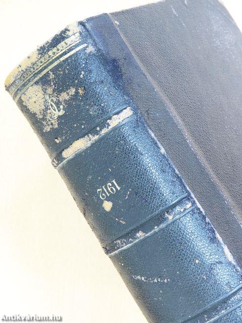 Természettudományi Közlöny 1912. január-december/Pótfüzetek a Természettudományi Közlönyhöz 1912. január-december