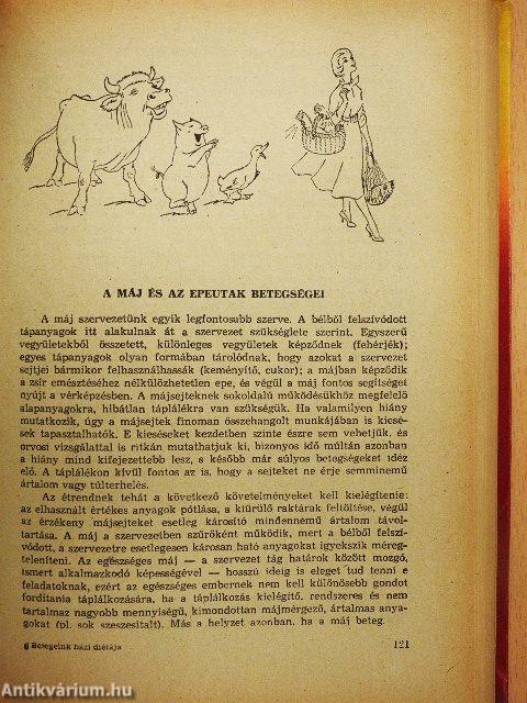 Betegeink házi diétája