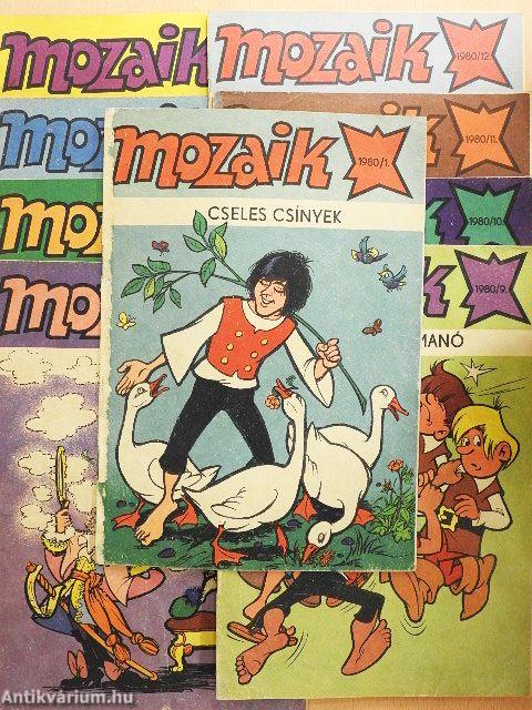 Mozaik 1980. (nem teljes évfolyam)