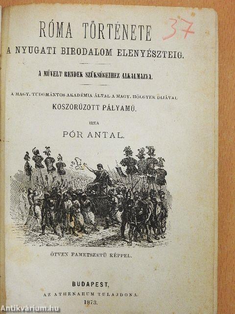 Róma története a nyugati birodalom elenyészteig