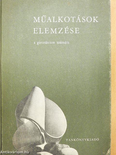 Műalkotások elemzése