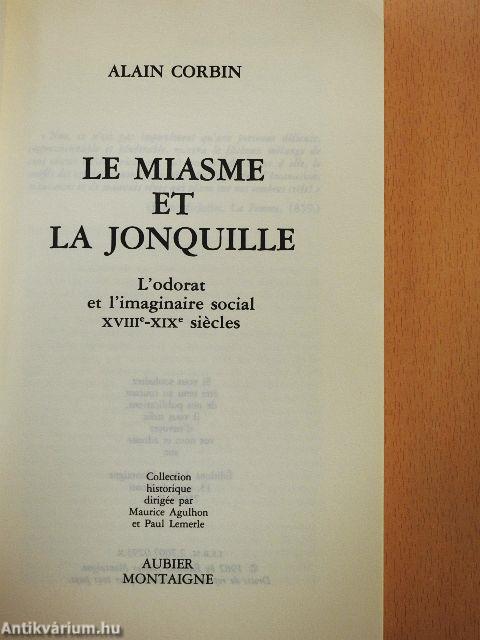 Le miasme et la jonquille