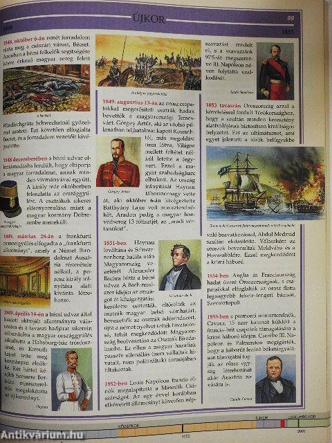 Képes világtörténelmi kronológia gyermekeknek