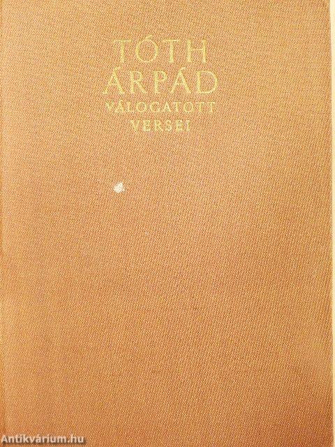 Tóth Árpád válogatott versei