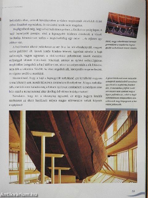 Vízben álló piramisok, lebegő kövek