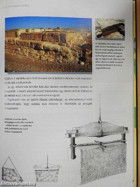 Vízben álló piramisok, lebegő kövek