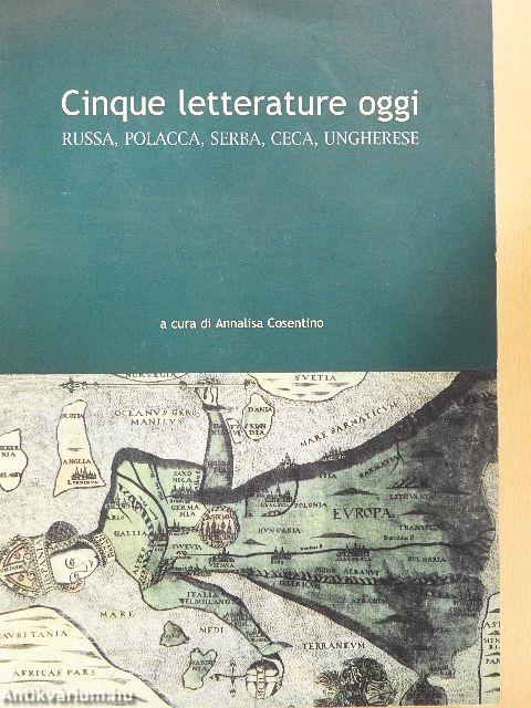 Cinque letterature oggi